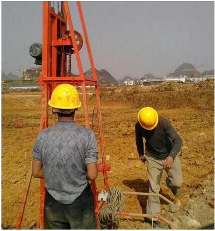 毛公鐵礦橋梁工程基礎(chǔ)持力層觸探項目